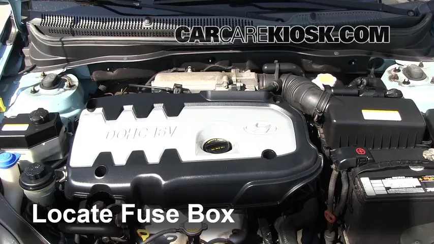 2007 Hyundai Accent SE 1.6L 4 Cyl. Fuse (Engine) Check